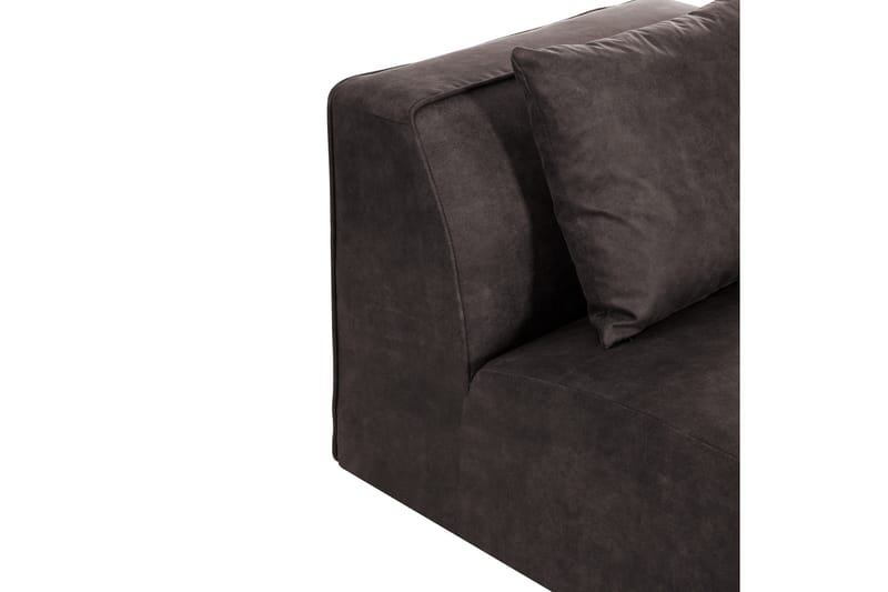 Comoa Mittmodul - Mørkebrun/Svart - Møbler - Sofaer - Modulsofaer - Midtmodul