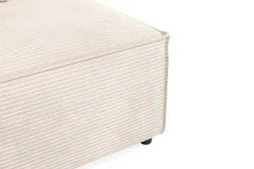 Cubo 1-seters Midtmodul i Manchester 80 cm bred - Beige - Møbler - Sofaer - Modulsofaer - Midtmodul