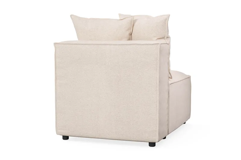 Cubo 1-seters Midtmodul i Stoff 80 cm bred - Beige - Møbler - Sofaer - Modulsofaer - Midtmodul