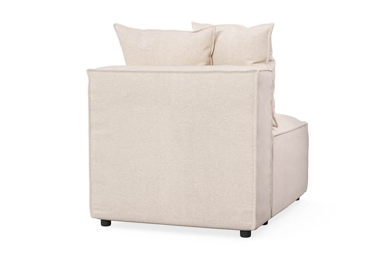 Cubo 1-seters Midtmodul i Stoff 80 cm bred - Beige - Møbler - Sofaer - Modulsofaer - Midtmodul