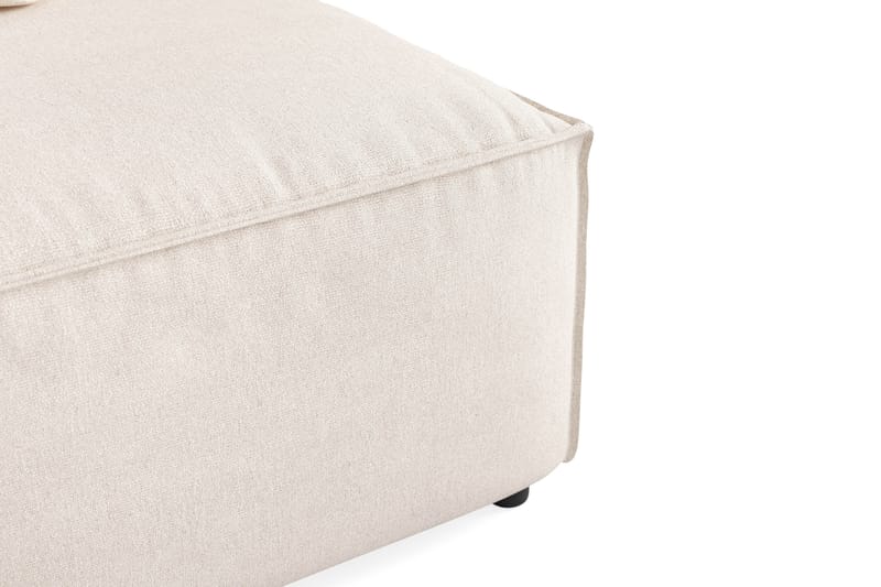 Cubo 1-seters Midtmodul i Stoff 80 cm bred - Beige - Møbler - Sofaer - Modulsofaer - Midtmodul