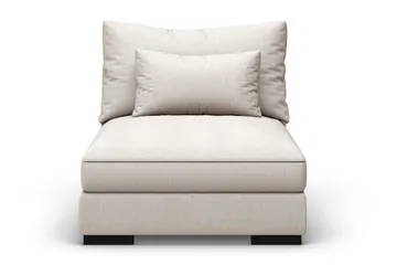 Dubai midtmodul ekstra dyp - Beige - Møbler - Sofaer - Modulsofaer - Midtmodul