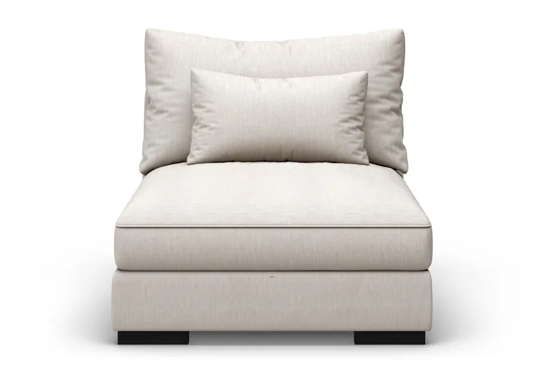 Dubai Midtmodul ekstra dyp - Beige - Møbler - Sofaer - Modulsofaer - Midtmodul