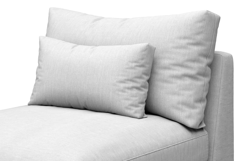 Dubai Midtmodul ekstra dyp - Lysegrå - Møbler - Sofaer - Modulsofaer - Midtmodul
