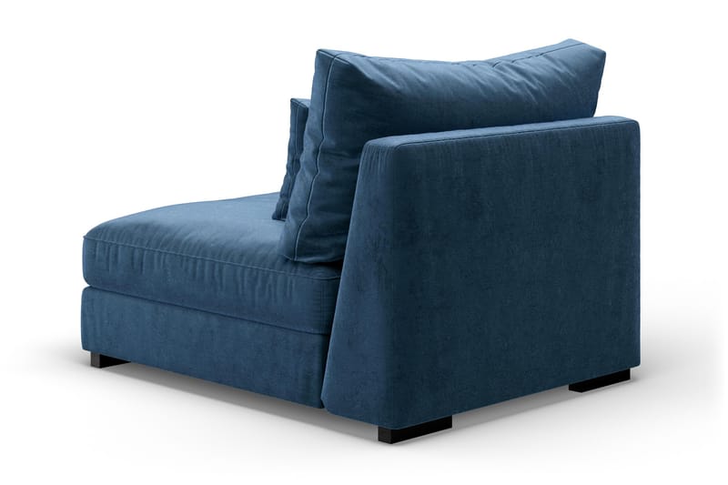 Dubai Midtmodul Fløyel - Blå - Møbler - Sofaer - Modulsofaer - Midtmodul