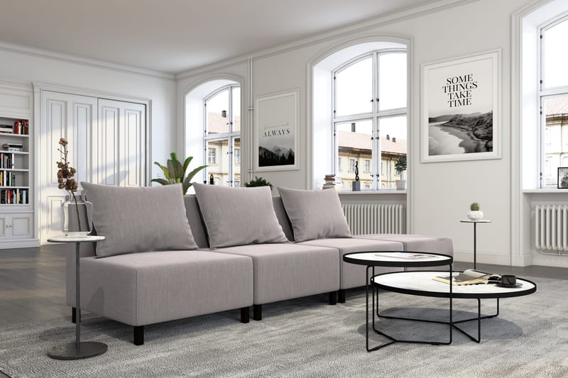 Noelia Midtmodul - Lingrå - Møbler - Sofaer - Modulsofaer - Midtmodul