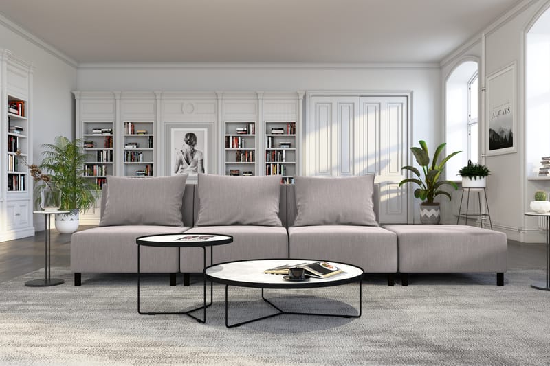 Noelia Midtmodul - Lingrå - Møbler - Sofaer - Modulsofaer - Midtmodul