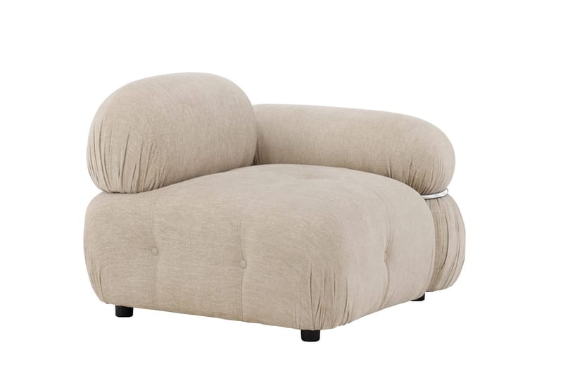 Mika høyremodul 95 cm - Beige - Møbler - Sofaer - Modulsofaer - Hjørnemodul