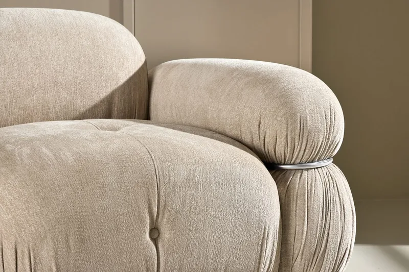 Mika høyremodul 95 cm - Beige - Møbler - Sofaer - Modulsofaer - Hjørnemodul