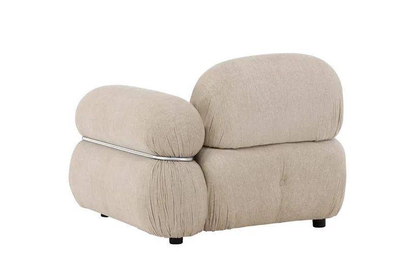 Mika høyremodul 95 cm - Beige - Møbler - Sofaer - Modulsofaer - Hjørnemodul
