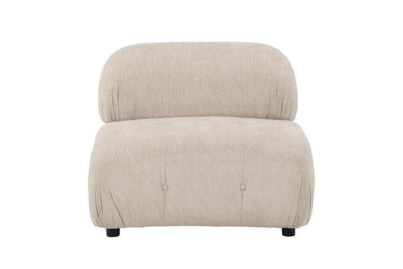 Mika midtmodul 95 cm - Beige - Møbler - Sofaer - Modulsofaer - Midtmodul