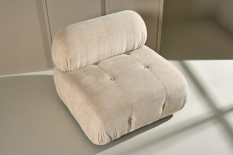 Mika midtmodul 95 cm - Beige - Møbler - Sofaer - Modulsofaer - Midtmodul