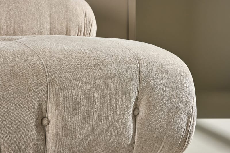Mika midtmodul 95 cm - Beige - Møbler - Sofaer - Modulsofaer - Midtmodul