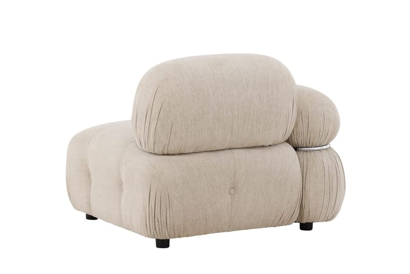 Mika venstremodul 95 cm - Beige - Møbler - Sofaer - Modulsofaer - Hjørnemodul
