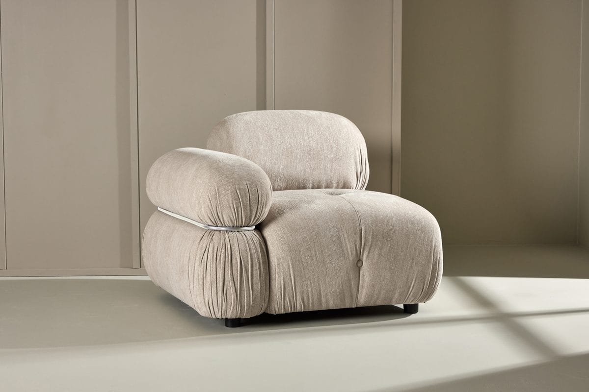 Mika venstremodul 95 cm - Beige