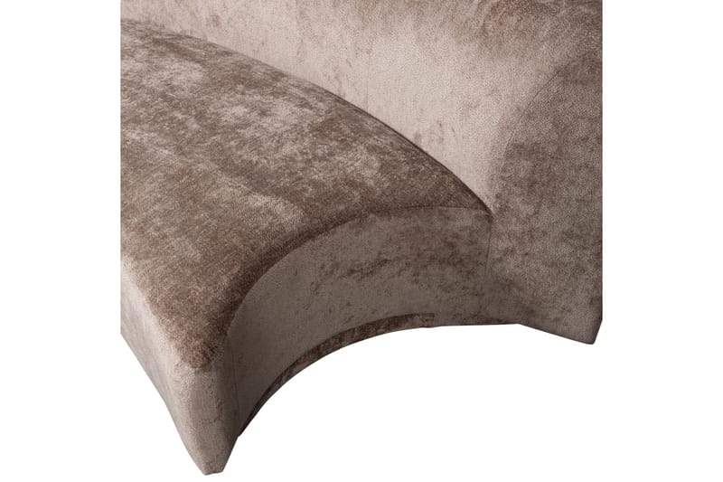 Modulær sofa Popular 2-seter - Taupe - Møbler - Sofaer - Modulsofaer - Komplett modulsofa