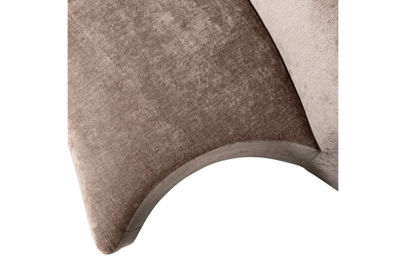 Modulær sofa Popular 2-seter - Taupe - Møbler - Sofaer - Modulsofaer - Komplett modulsofa