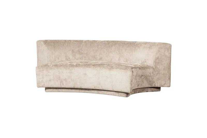 Modulær sofa Popular 2-seter - Naturlig - Møbler - Sofaer - Modulsofaer - Komplett modulsofa