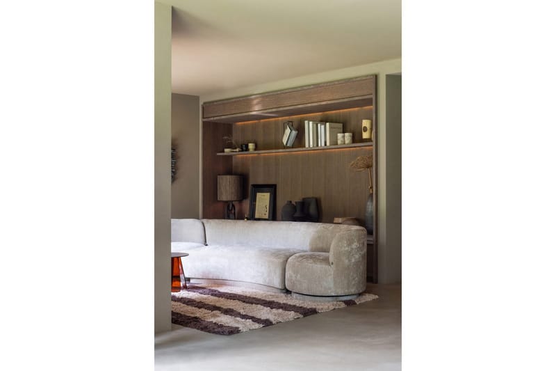Modulær sofa Popular 2-seter - Naturlig - Møbler - Sofaer - Modulsofaer - Komplett modulsofa