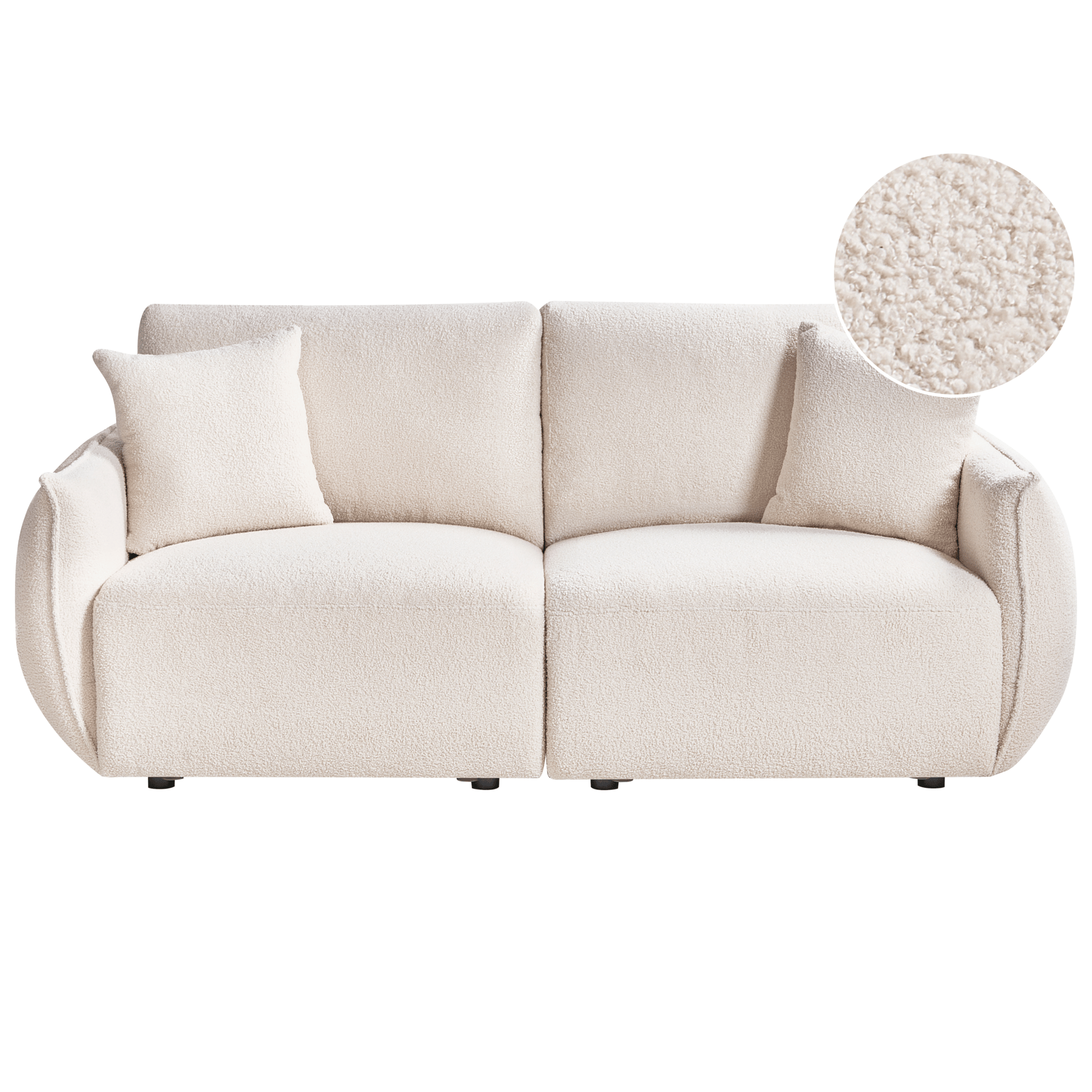 Modulsofa 2-seter Mesnali - Off-White