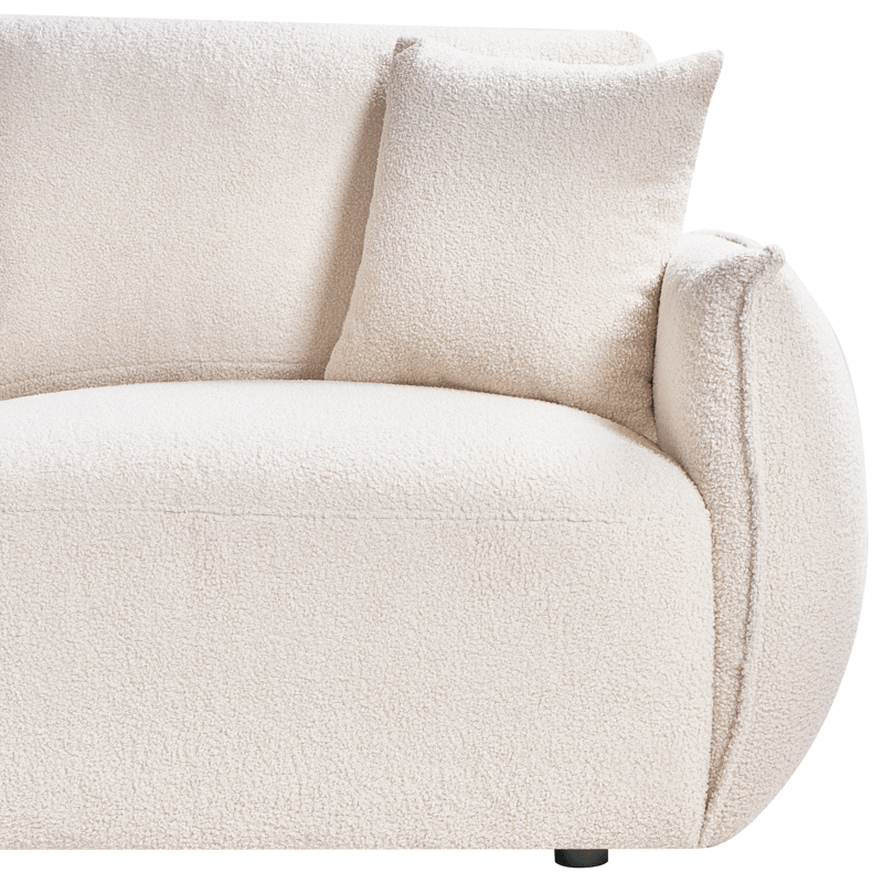 Modulsofa 5-seter Mesnali venstrevendt - Off-White - Møbler - Sofaer - Modulsofaer - Komplett modulsofa