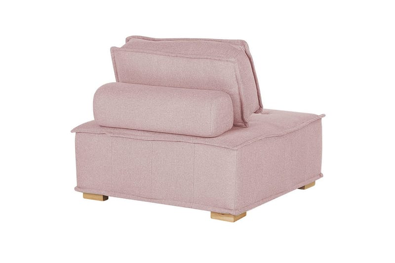 Modulsoffa Beliani Tibro Beige/ljust trä Rose||Light colored wood - Møbler - Sofaer - Modulsofaer - Komplett modulsofa