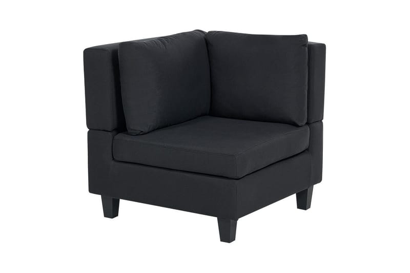 Modulsoffa Beliani Unstad Beige/svart Black - Møbler - Sofaer - Modulsofaer - Komplett modulsofa