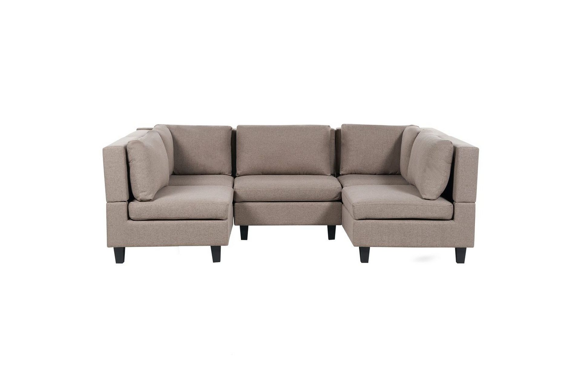 Modulsoffa Brun, Svart -