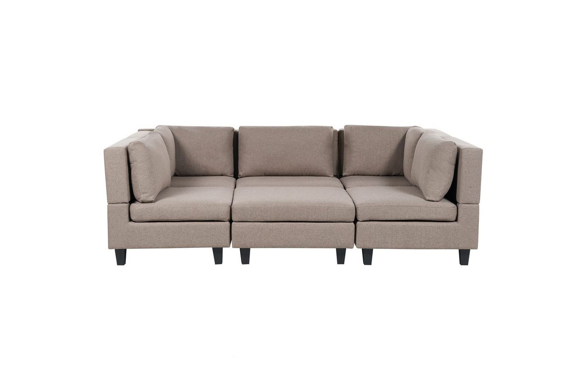 Modulsoffa Brun, Svart -