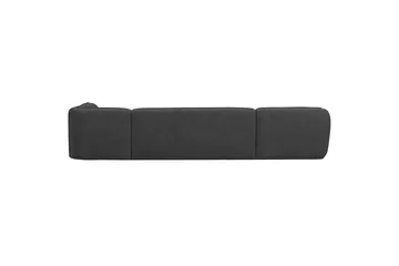 More 4-seter Høyrevendt U-formet Modulsofa 353 cm i Stoff - Antrasitt - Møbler - Sofaer - Modulsofaer - Komplett modulsofa