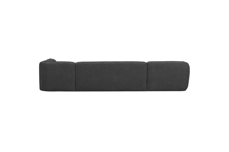 More 4-seter Høyrevendt U-formet Modulsofa 353 cm i Stoff - Antrasitt - Møbler - Sofaer - Modulsofaer - Komplett modulsofa