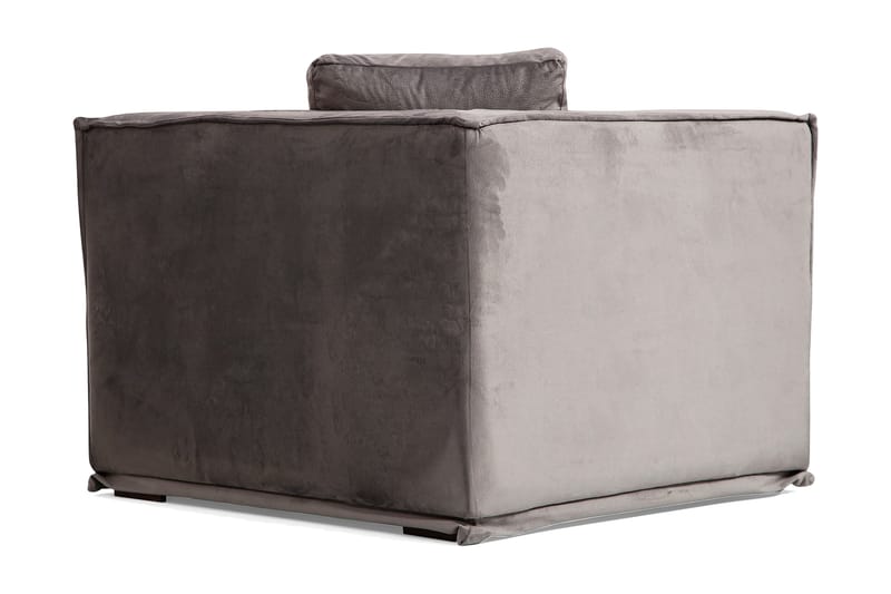 Nightcap Sofa m. Divan 4-seters - Grå - Møbler - Sofaer - Modulsofaer - Komplett modulsofa