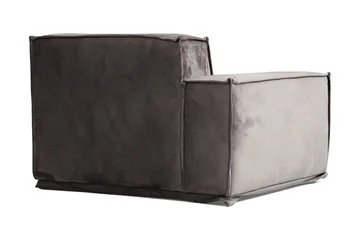Nightcap Sofa m. Divan 4-seters - Grå - Møbler - Sofaer - Modulsofaer - Komplett modulsofa