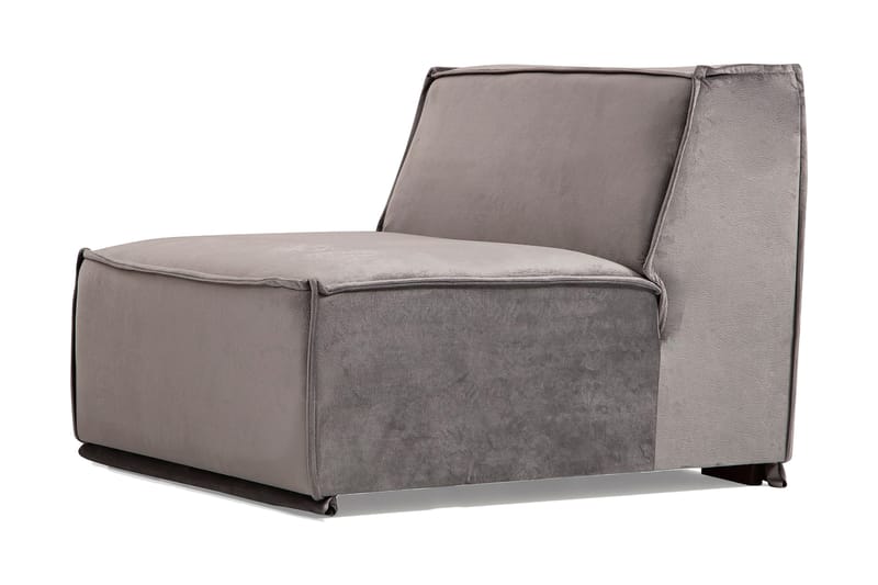 Nightcap Sofa m. Divan 4-seters - Grå - Møbler - Sofaer - Modulsofaer - Komplett modulsofa