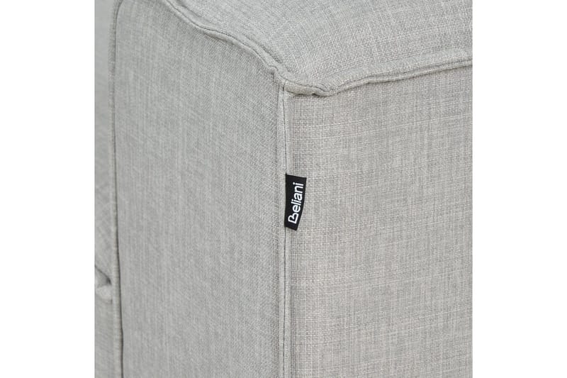 Schäslong Beliani Ardal Beige, svart, Högervänd Grey||Black Right-faced - Møbler - Sofaer - Modulsofaer - Øvrige moduler for modulsofa