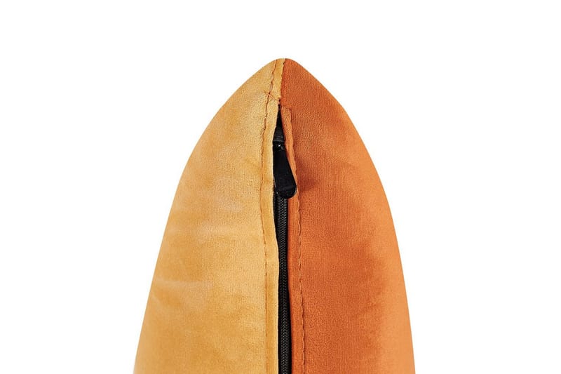 Schäslong Beliani Gonesse Beige, Grå, Guld NO_BRAND Dark Orange||GOLD - Møbler - Sofaer - Modulsofaer - Øvrige moduler for modulsofa