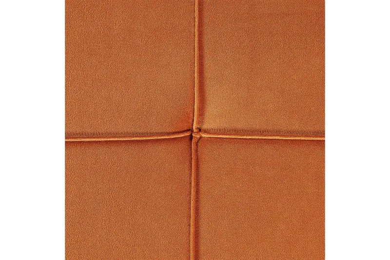Schäslong Beliani Gonesse Beige, Grå, Guld NO_BRAND Dark Orange||GOLD - Møbler - Sofaer - Modulsofaer - Øvrige moduler for modulsofa