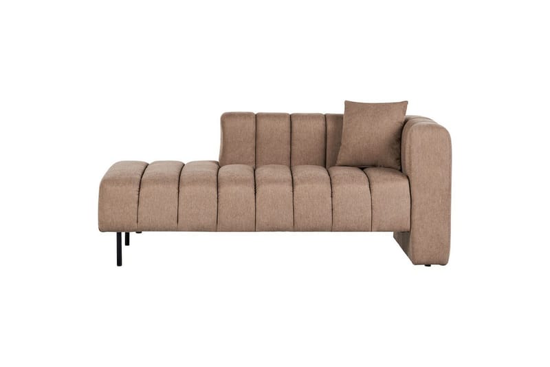 Schäslong Beliani Lannils Brun, Svart, Högervänd Brown||Black Right-faced, undefined