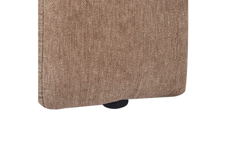 Schäslong Beliani Lannils Brun, Svart, Högervänd NO_BRAND Brown||Black Left-faced - Møbler - Sofaer - Modulsofaer - Øvrige moduler for modulsofa