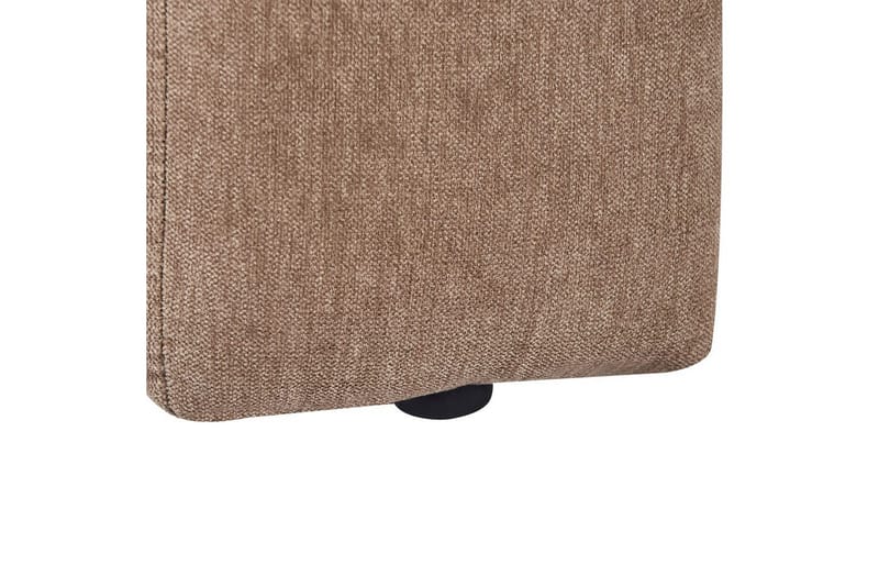 Schäslong Beliani Lannils Brun, Svart, Högervänd NO_BRAND Brown||Black Right-faced - Møbler - Sofaer - Modulsofaer - Øvrige moduler for modulsofa