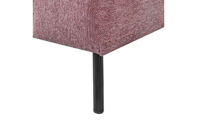 Schäslong Beliani Lannils Brun, Svart, Högervänd NO_BRAND Rose||Black Left-faced - Møbler - Sofaer - Modulsofaer - Øvrige moduler for modulsofa