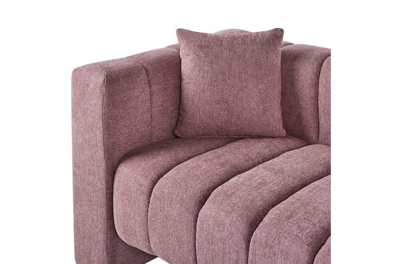 Schäslong Beliani Lannils Brun, Svart, Högervänd NO_BRAND Rose||Black Left-faced - Møbler - Sofaer - Modulsofaer - Øvrige moduler for modulsofa