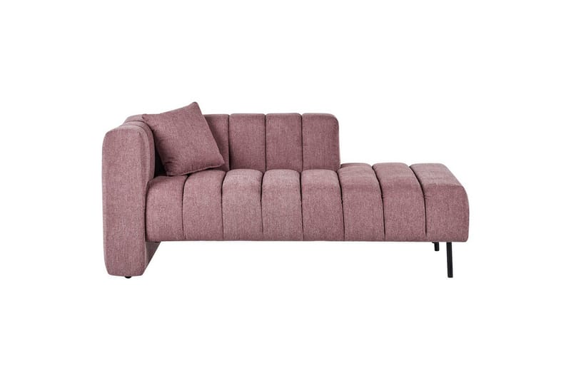 Schäslong Beliani Lannils Brun, Svart, Högervänd Rose||Black Left-faced - Møbler - Sofaer - Modulsofaer - Øvrige moduler for modulsofa