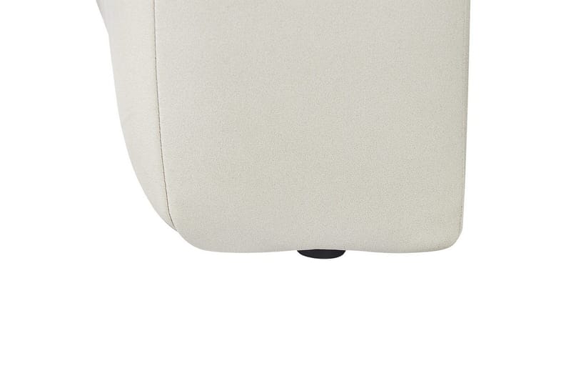 Schäslong Beliani Lannils Brun, Svart, Högervänd White||Black Left-faced - Møbler - Sofaer - Modulsofaer - Øvrige moduler for modulsofa