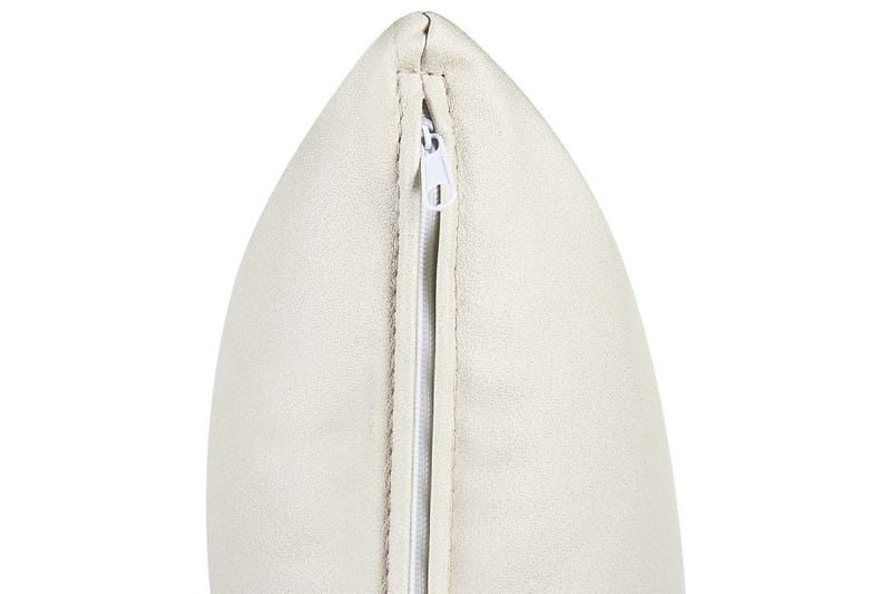 Schäslong Beliani Lannils Brun, Svart, Högervänd White||Black Left-faced - Møbler - Sofaer - Modulsofaer - Øvrige moduler for modulsofa