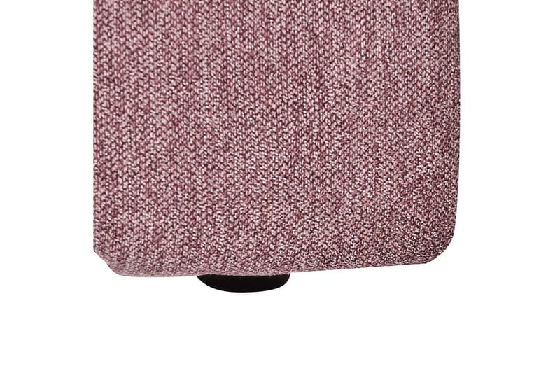 Schäslong Beliani Lannils Brun, Svart, Högervänd Pink Right-faced - Rosa - Møbler - Sofaer - Modulsofaer - Øvrige moduler for modulsofa