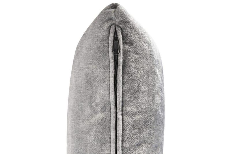 Schäslong Beliani Lattes Grå, mörkt trä, Högervänd Grey Right-faced - Grå - Møbler - Sofaer - Dagsenger