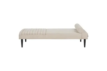 Schäslong Beliani Mauriac Beige Beige - Møbler - Sofaer - Modulsofaer - Øvrige moduler for modulsofa