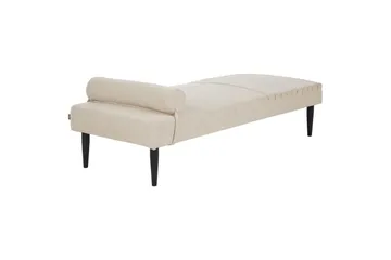Schäslong Beliani Mauriac Beige Beige - Møbler - Sofaer - Modulsofaer - Øvrige moduler for modulsofa