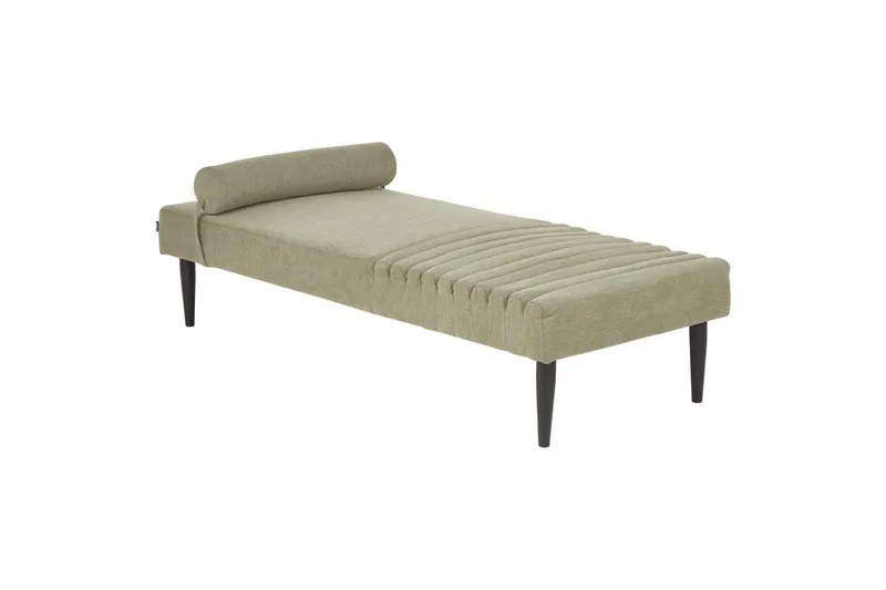 Schäslong Beliani Mauriac Beige Green - Møbler - Sofaer - Modulsofaer - Øvrige moduler for modulsofa